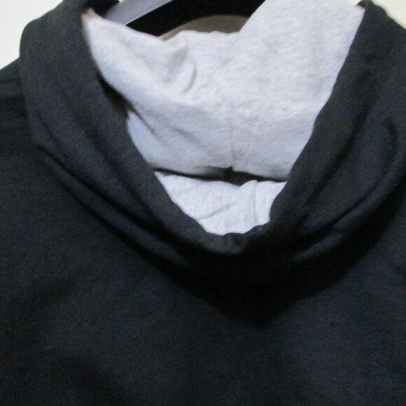 Champion Size USA small black hoodie with inside of hood light grey - Picture 3 of 3